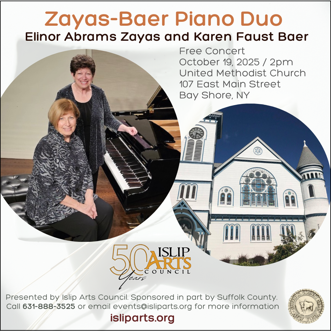 OCT 2025 / FREE Piano Concert – Zayas-Baer Piano Duo